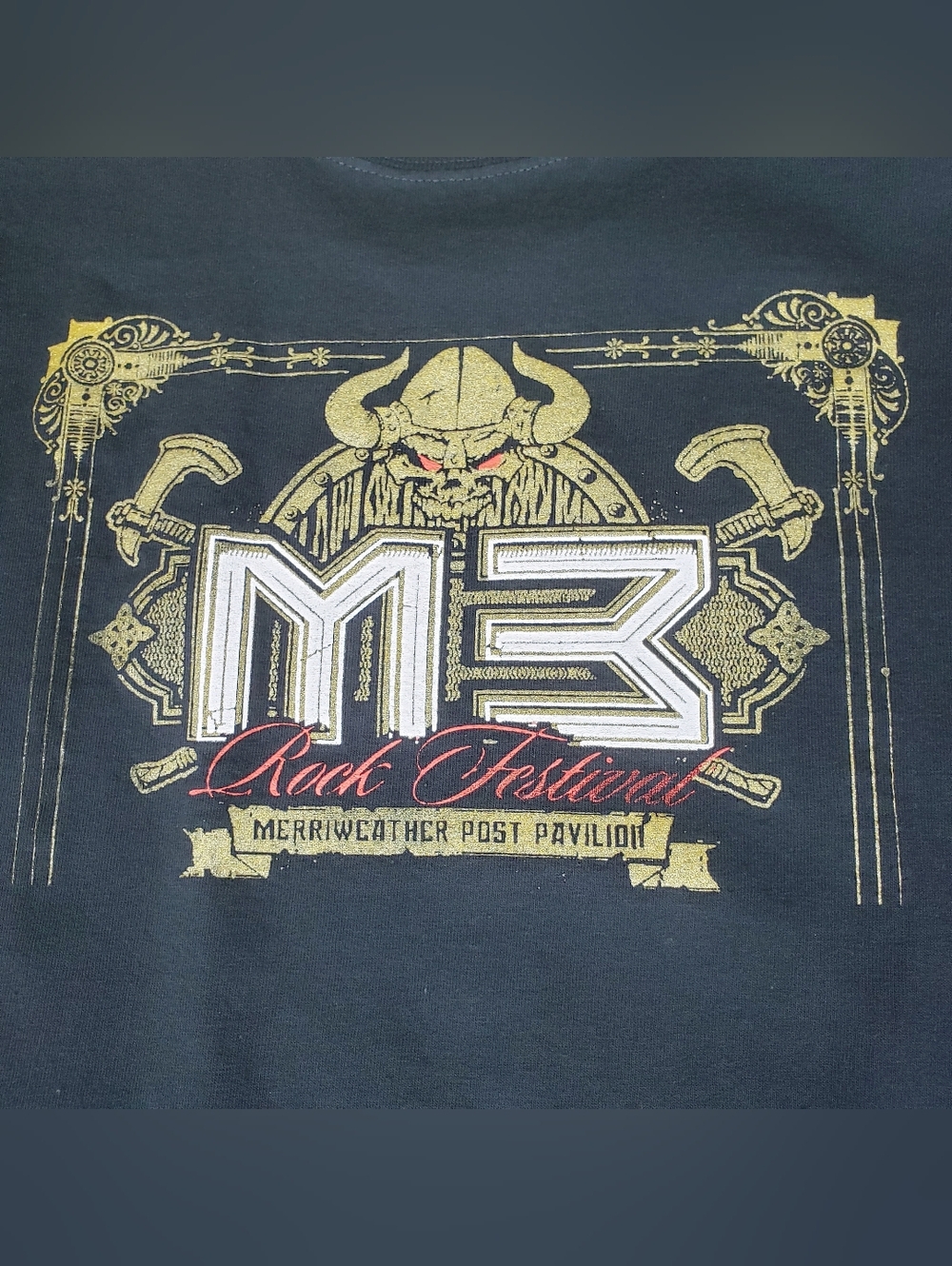 2014 M3 Rock Festival Large T-shirt Gildan